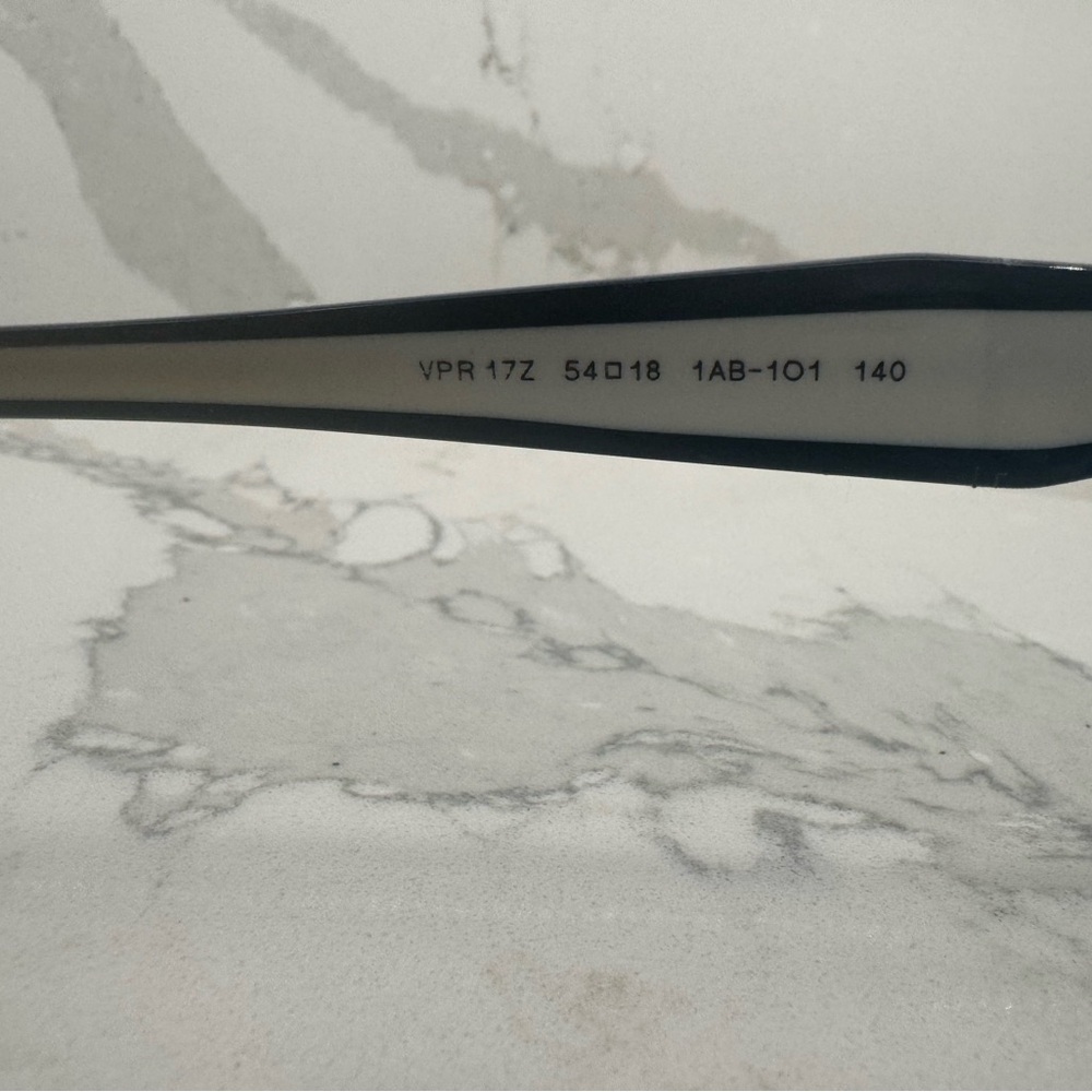 Prada Black Eyeglass Frames - Picture 2 of 7